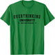Overthinking University Funny Antisocial Introvert T-Shirt - T-Shirt | Irish Green