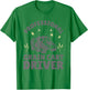Professional Grain Cart Driver Fun Tractor Operator Farming T-Shirt - T-Shirt | Irish Green