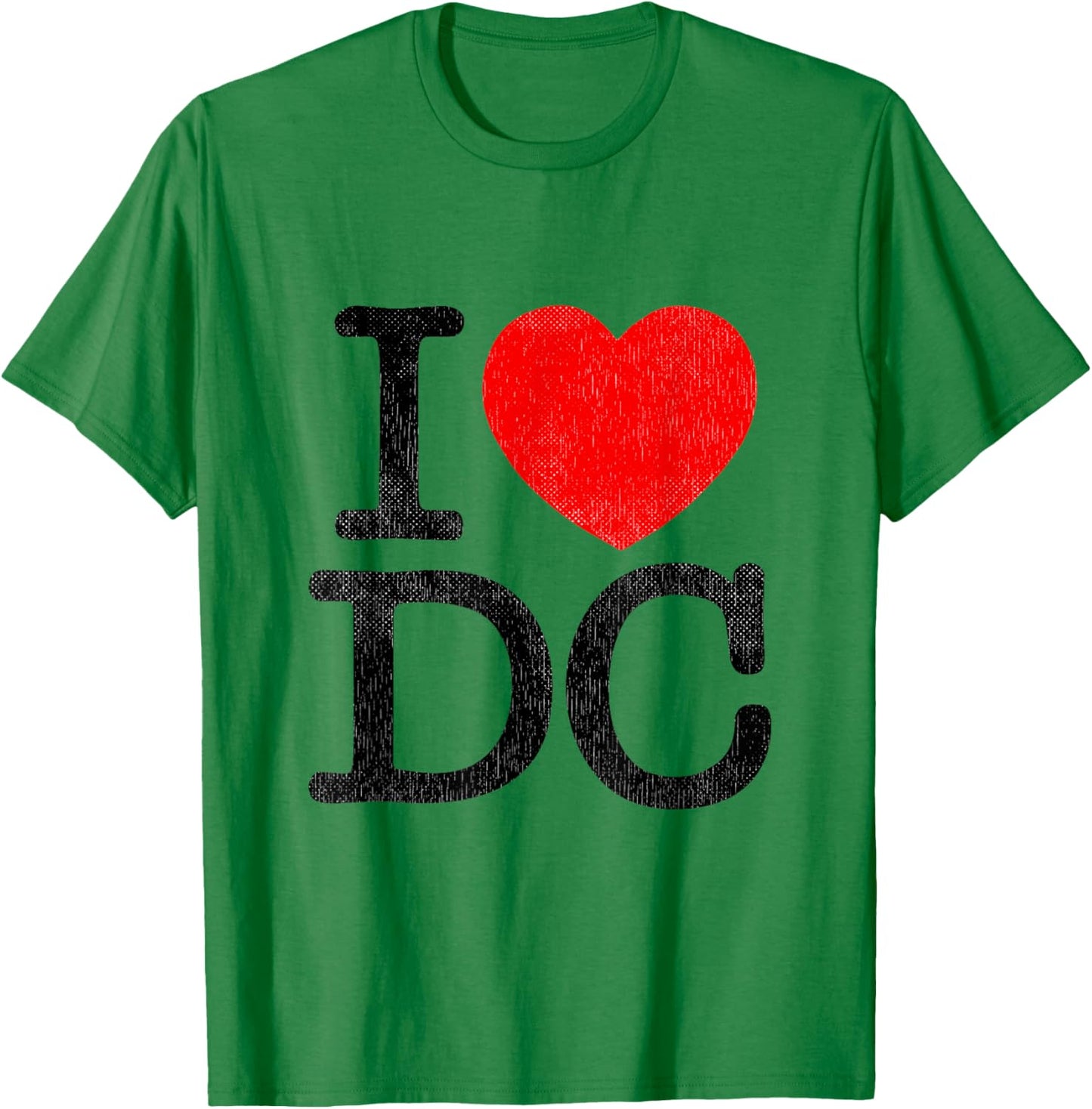 I Love DC Souvenir Washington Outfit I Heart DC T-Shirt - T-Shirt | Irish Green