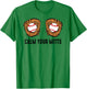 Calm Your Mitts Funny Baseball Player Game Day Sports Lover T-Shirt - T-Shirt | Irish Green