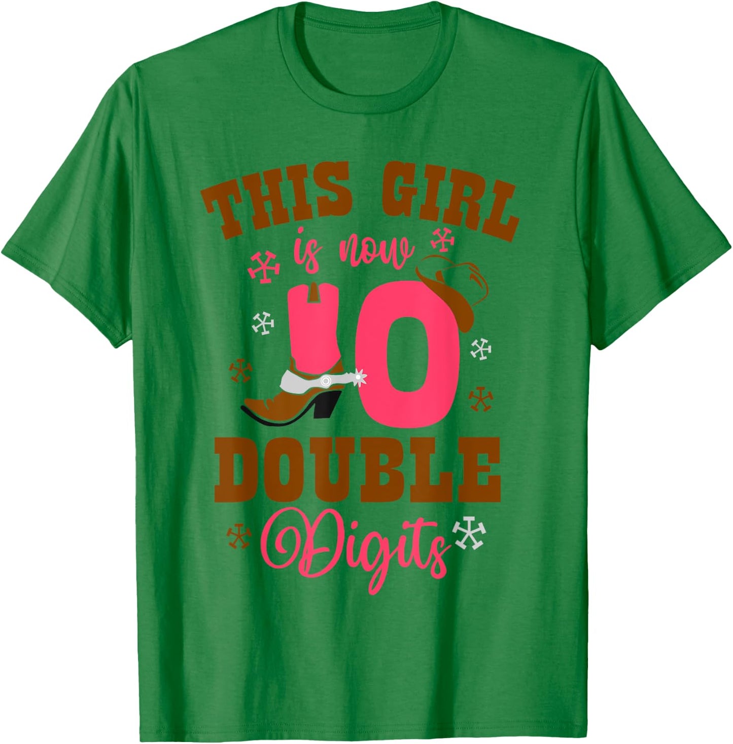 It's My 10th Birthday This Girl Is Now 10 Years Old Teengirl T-Shirt - T-Shirt | Irish Green