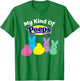 Peeps Easter My Kind Of Peeps T-Shirt - T-Shirt | Irish Green