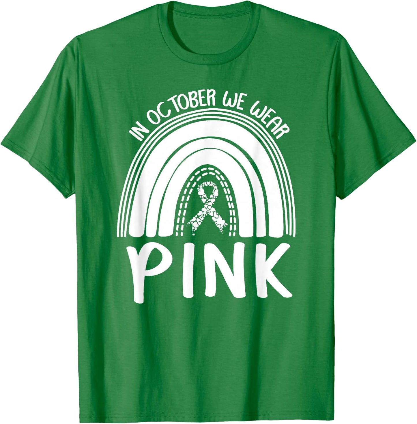 Breast Cancer Awareness Month T-Shirt - T-Shirt | Irish Green