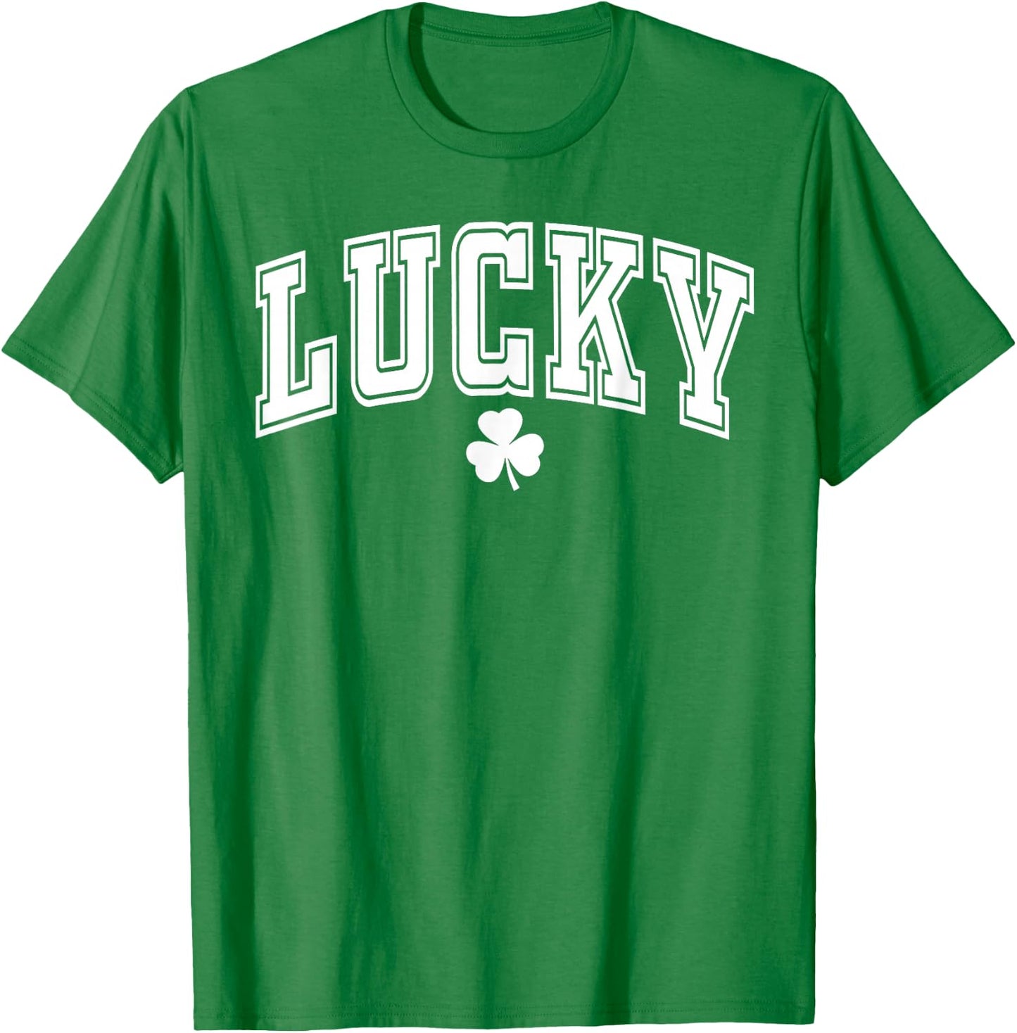 St Pattys Day Lucky Shamrock St. Patrick's Day Men Women T-Shirt - T-Shirt | Irish Green