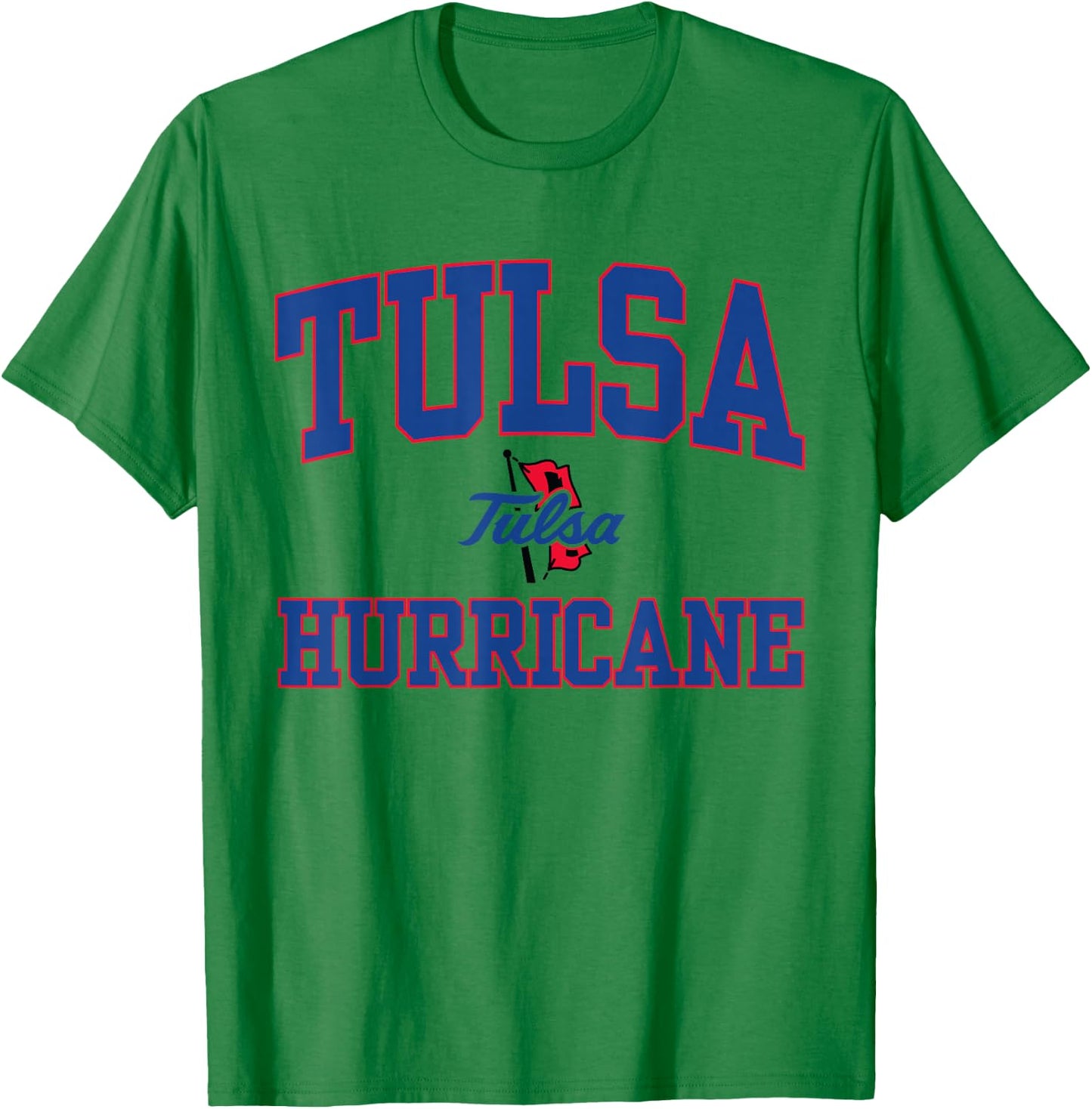 Tulsa Golden Hurricane | Official NCAA Merch | NCAFTUL05 T-Shirt - T-Shirt | Irish Green