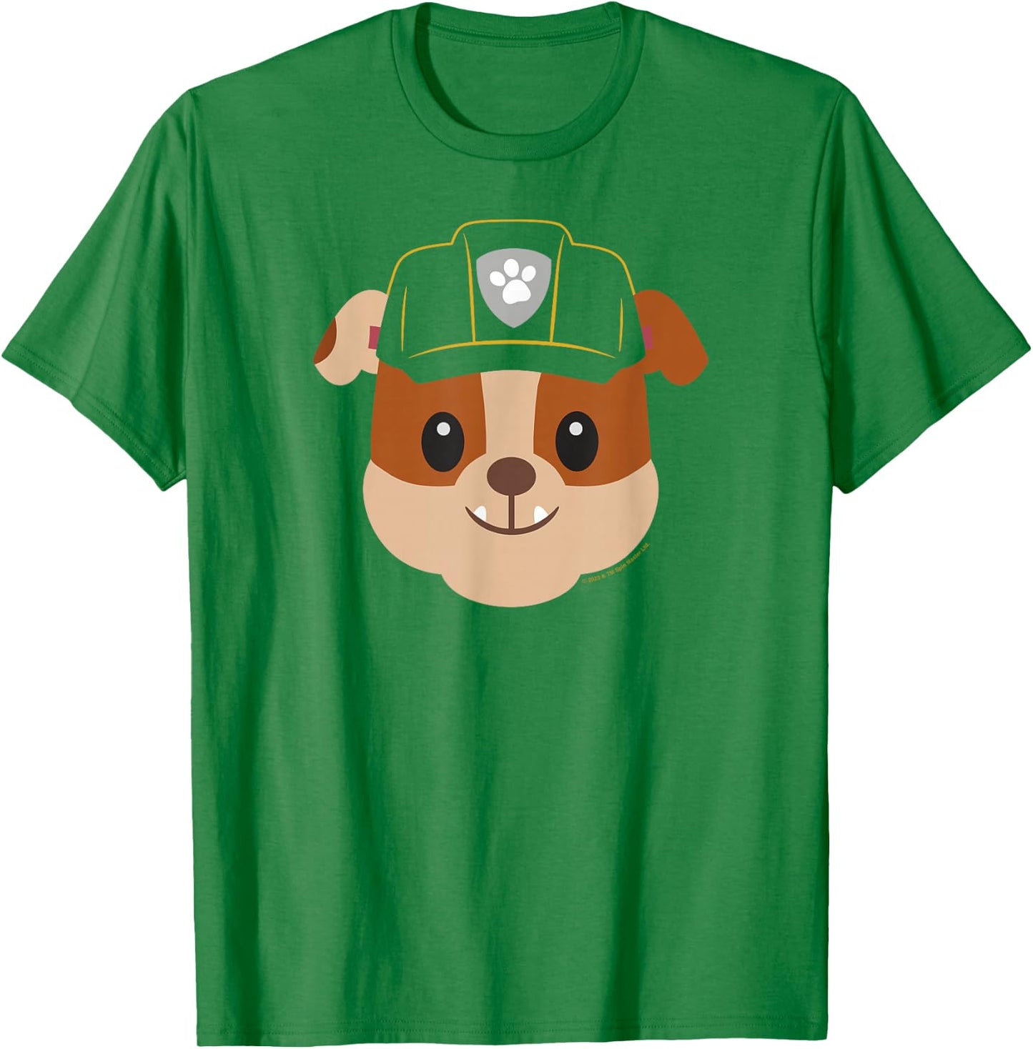PAW Patrol Rubble Emoji T-Shirt - T-Shirt | Irish Green