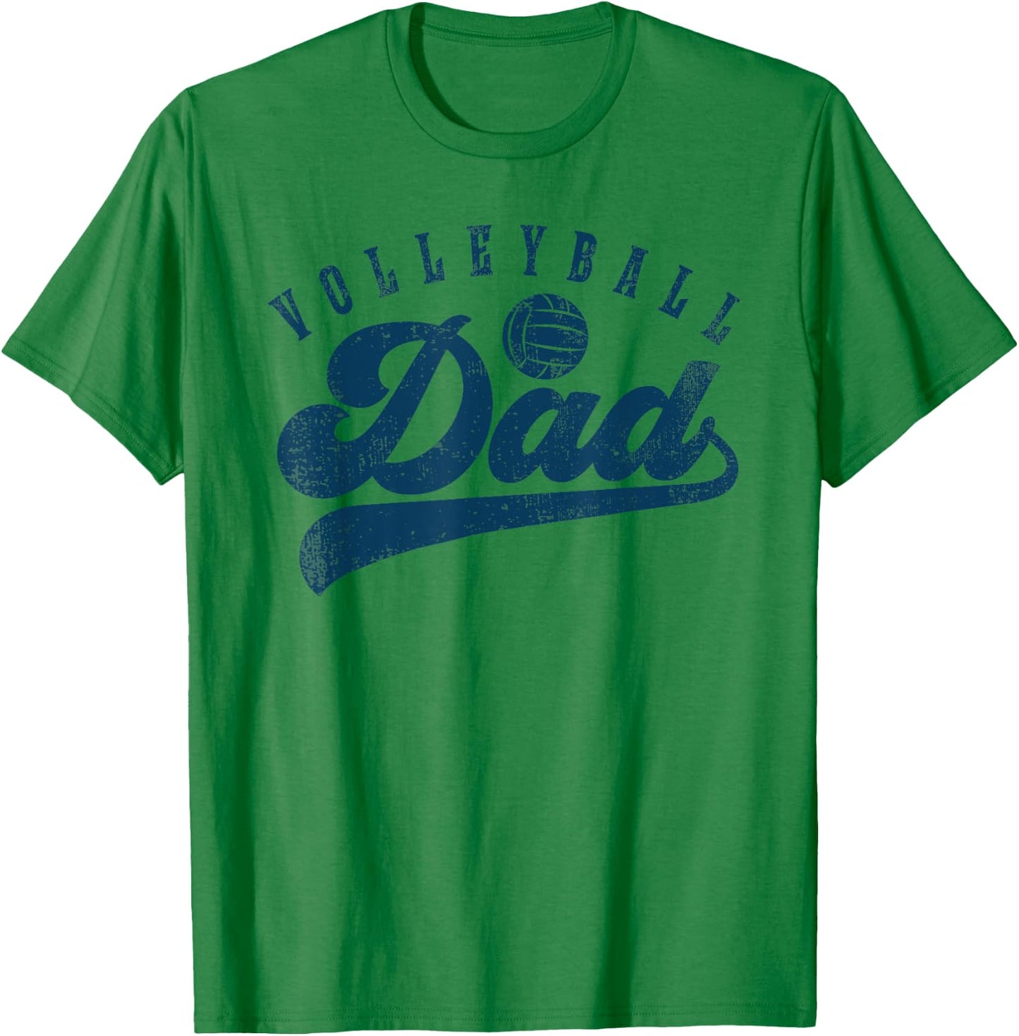 Volleyball Dad Gifts Daddy Father's Day T-Shirt - T-Shirt | Irish Green