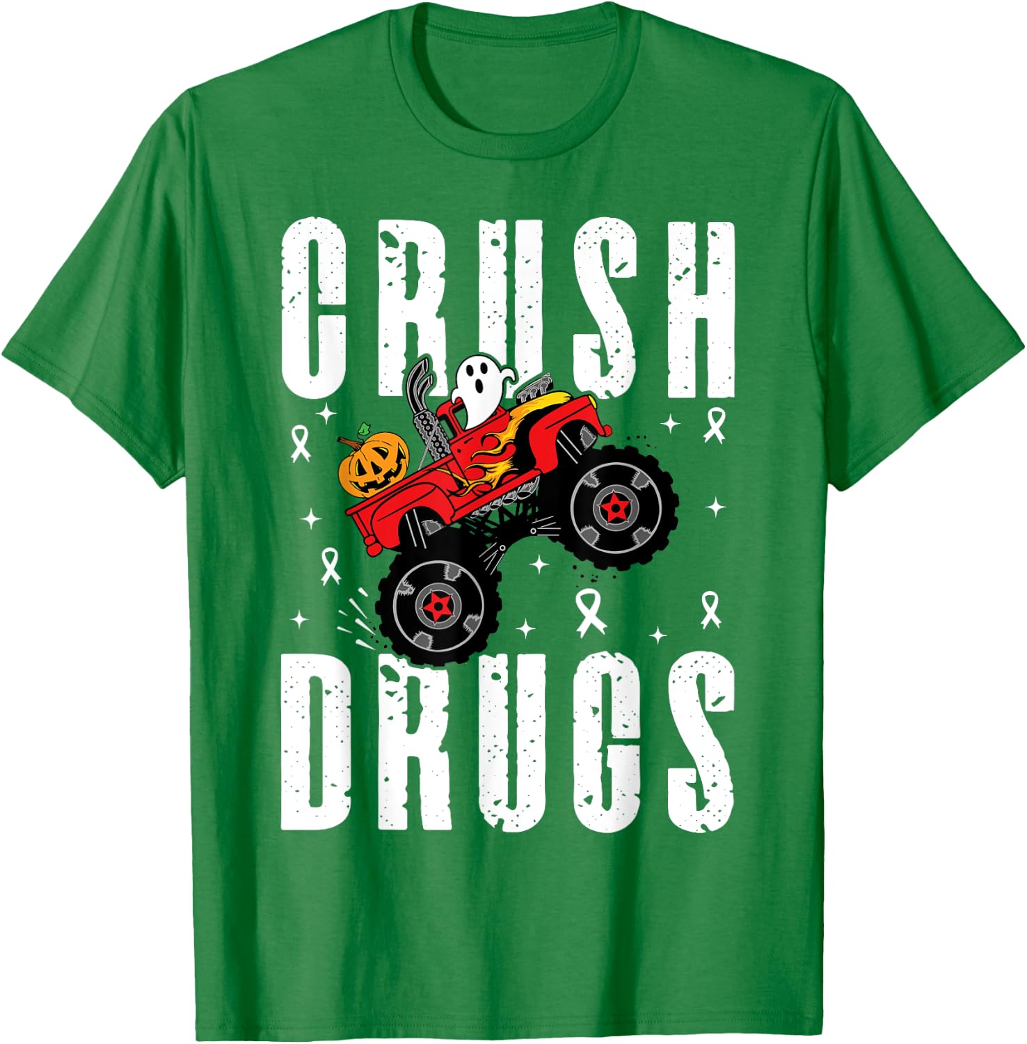 Red Ribbon Week Awareness Halloween Women Men Toddler Kids T-Shirt - T-Shirt | Irish Green