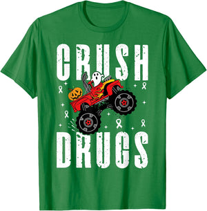Red Ribbon Week Awareness Halloween Women Men Toddler Kids T-Shirt - T-Shirt | Irish Green