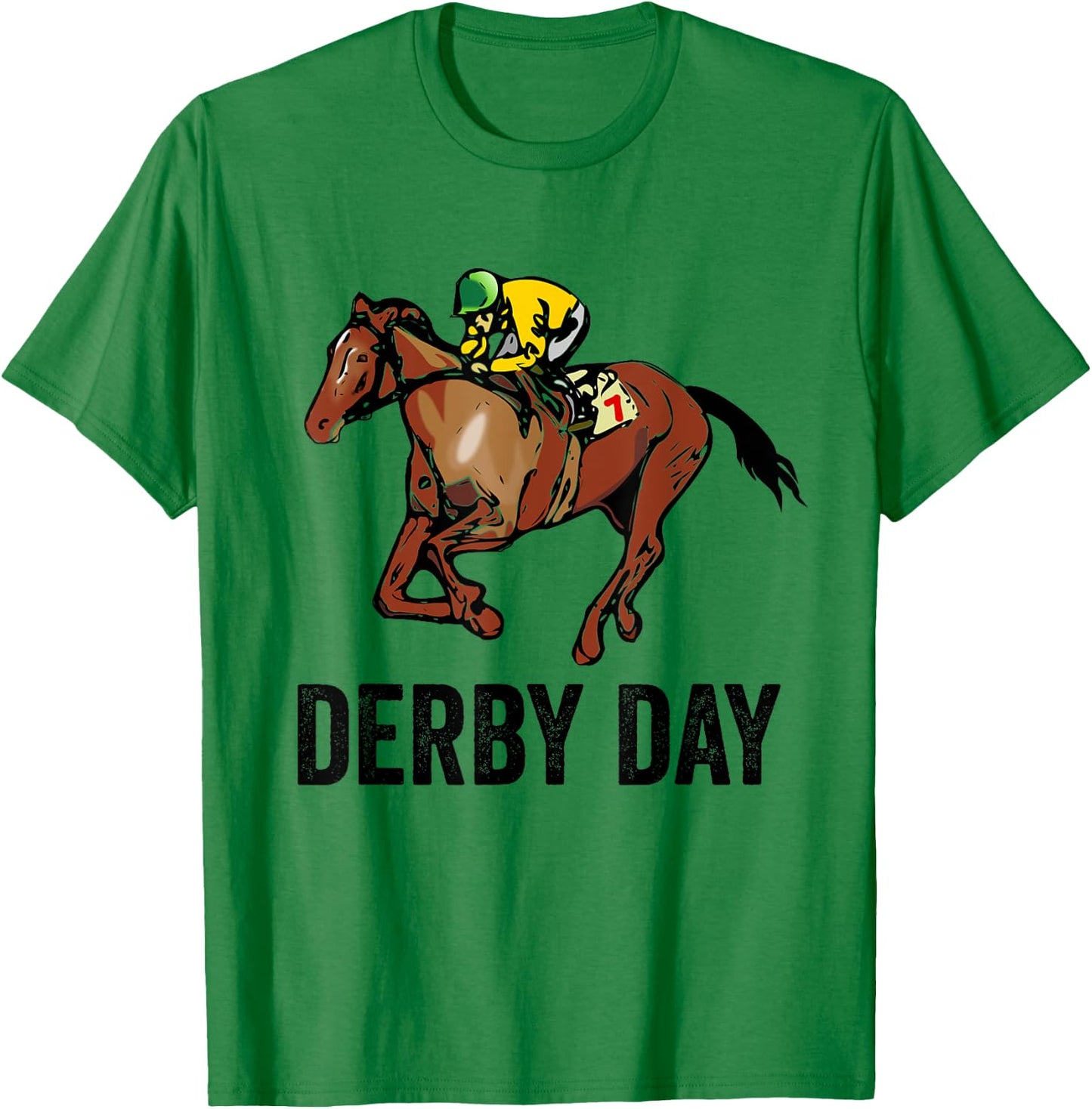 Derby Day Shirt Women Jockey Horse Racing T-Shirt - T-Shirt | Irish Green