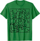 Coloring shirt kids. Funny monsters to paint on T-Shirt - T-Shirt | Irish Green