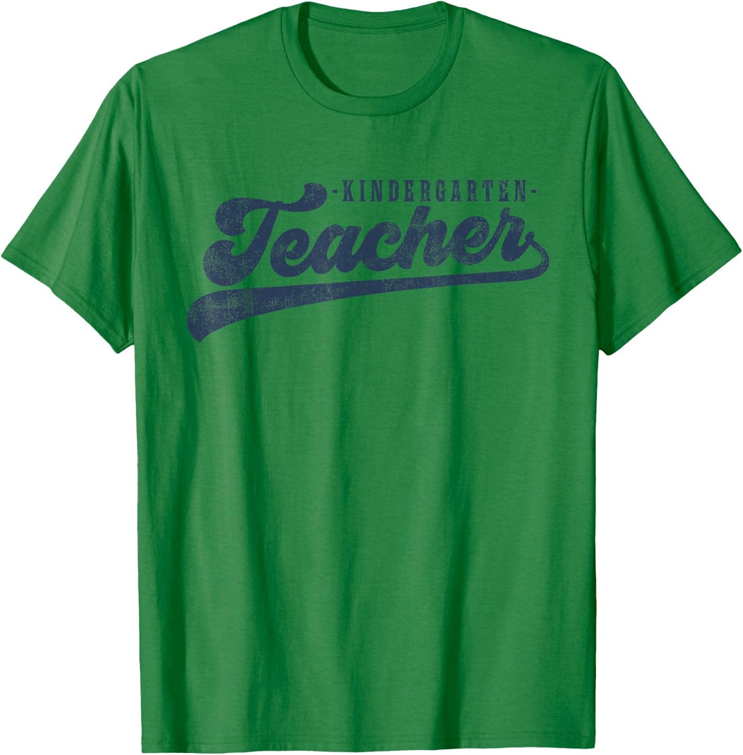 Kindergarten Teacher Vintage Graphic Kindergarten Teacher T-Shirt - T-Shirt | Irish Green