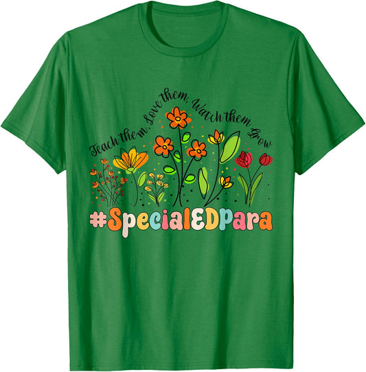 Special ED Para Appreciation Week Back to School T-Shirt - T-Shirt | Irish Green