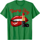 Taurus Slay Sexy Lips Zodiac April May Birthday T-Shirt - T-Shirt | Irish Green