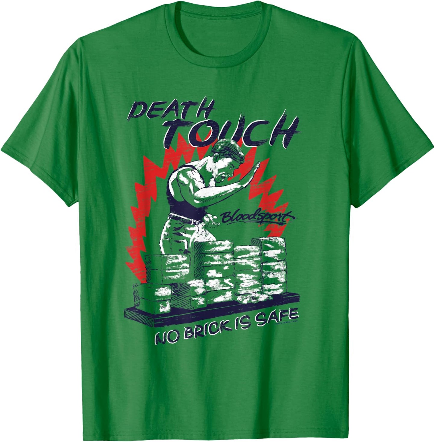 Bloodsport Death Touch T-Shirt - T-Shirt | Irish Green