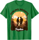 Scaling Heights Together Hiker Love Hike Gear Hiking Couple T-Shirt - T-Shirt | Irish Green