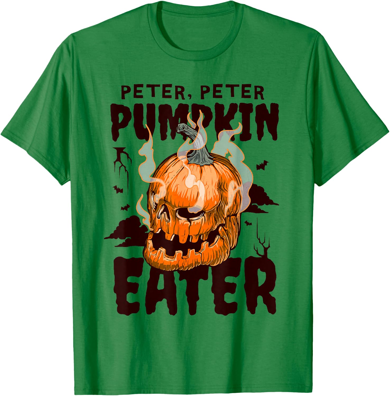 Spooky Halloween Cooking Peter Pumpkin Eater T-Shirt - T-Shirt | Irish Green