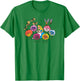 Disney Alice in Wonderland Alice In Field Of Flowers T-Shirt - T-Shirt | Irish Green