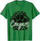 Cougar Green Black Cheetah School Sports Fan Team Spirit T-Shirt - T-Shirt | Irish Green