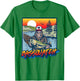 Bassquatch! Funny Bass Fishing Sasquatch Retro 80s T-Shirt - T-Shirt | Irish Green