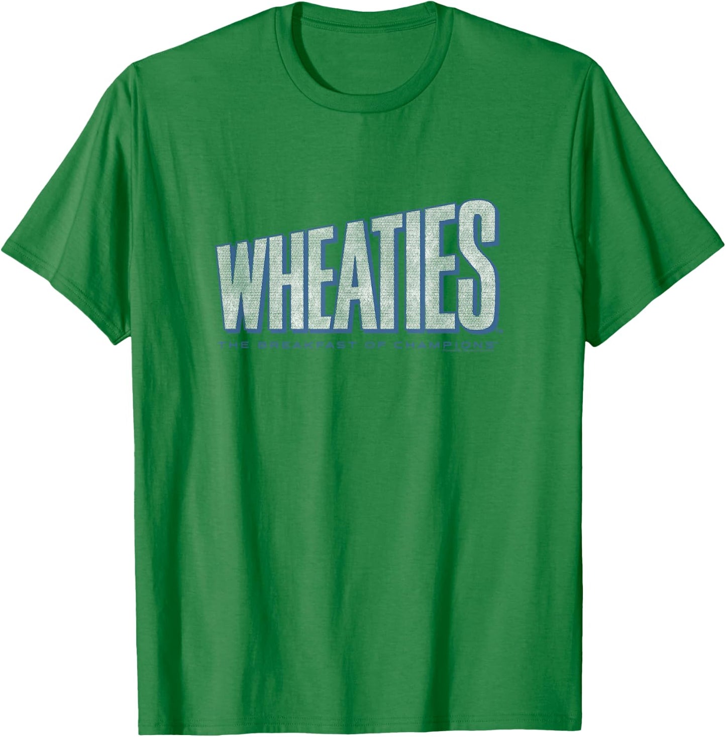 Wheaties The Breakfast Of Champions Iconic Distressed Logo T-Shirt - T-Shirt | Irish Green
