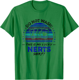 Nerts Funny Playing Cards Game Quote Graphic T-Shirt - T-Shirt | Irish Green