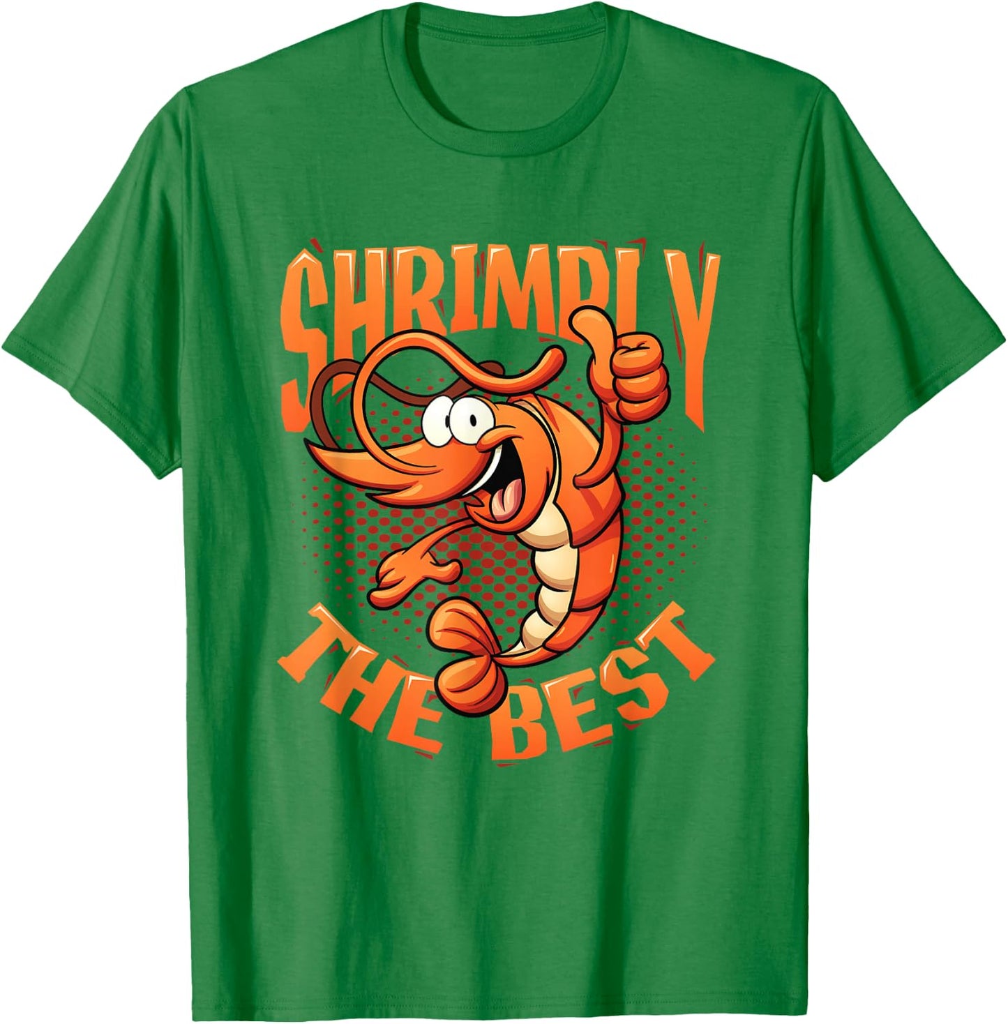 Shrimply The Best Aquarist Shrimp Farmer T-Shirt - T-Shirt | Irish Green