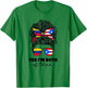 Venezuelan And Puerto Rican Rico Venezuela Flag Girl Women T-Shirt - T-Shirt | Irish Green