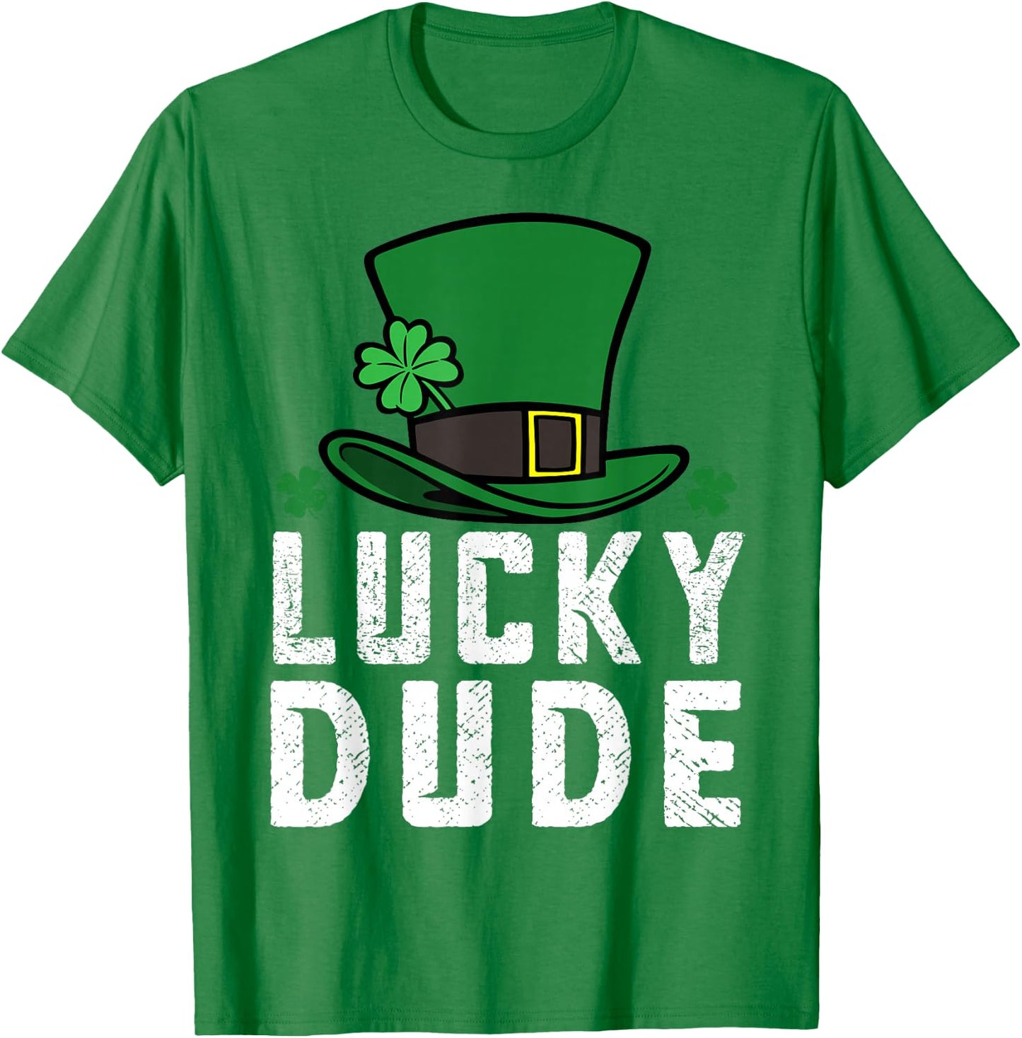 St Patric Day Lucky Dude Men Toddler Boy Cute Irish Brother T-Shirt - T-Shirt | Irish Green