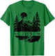 Retro Zion National Park US Vintage Zion T-Shirt - T-Shirt | Irish Green