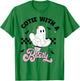 Cutie With A Booty Funny Halloween Costume Ghost Men Women T-Shirt - T-Shirt | Irish Green