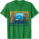 Hey Look A Menu Vintage Camping Camper Hiking Bear Outdoor T-Shirt - T-Shirt | Irish Green