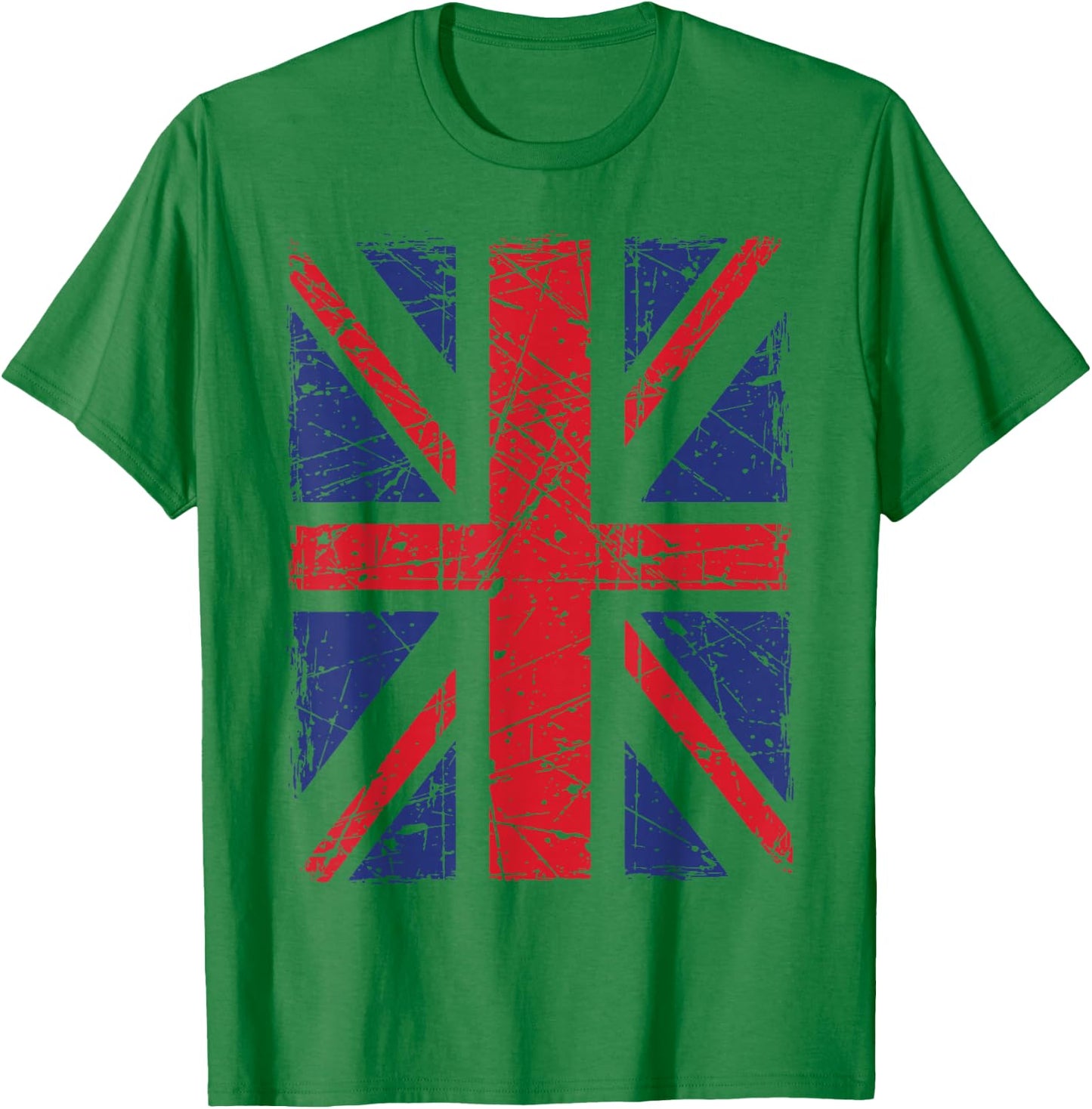 Union Jack, British Flag T-Shirt - T-Shirt | Irish Green