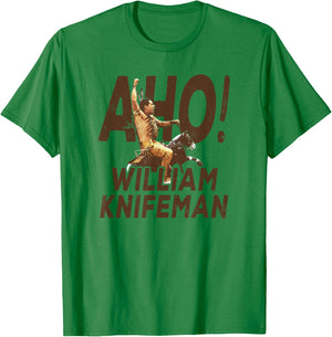 Reservation Dogs William Spirit Knifeman Aho T-Shirt - T-Shirt | Irish Green