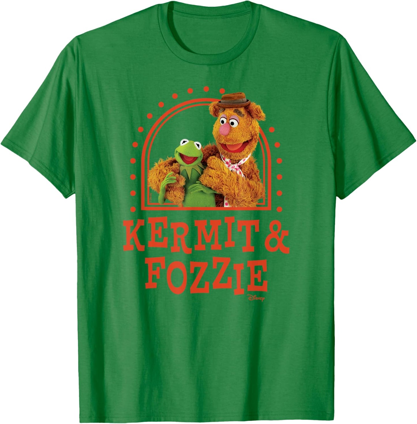 The Muppets - Kermit & Fozzie T-Shirt - T-Shirt | Irish Green