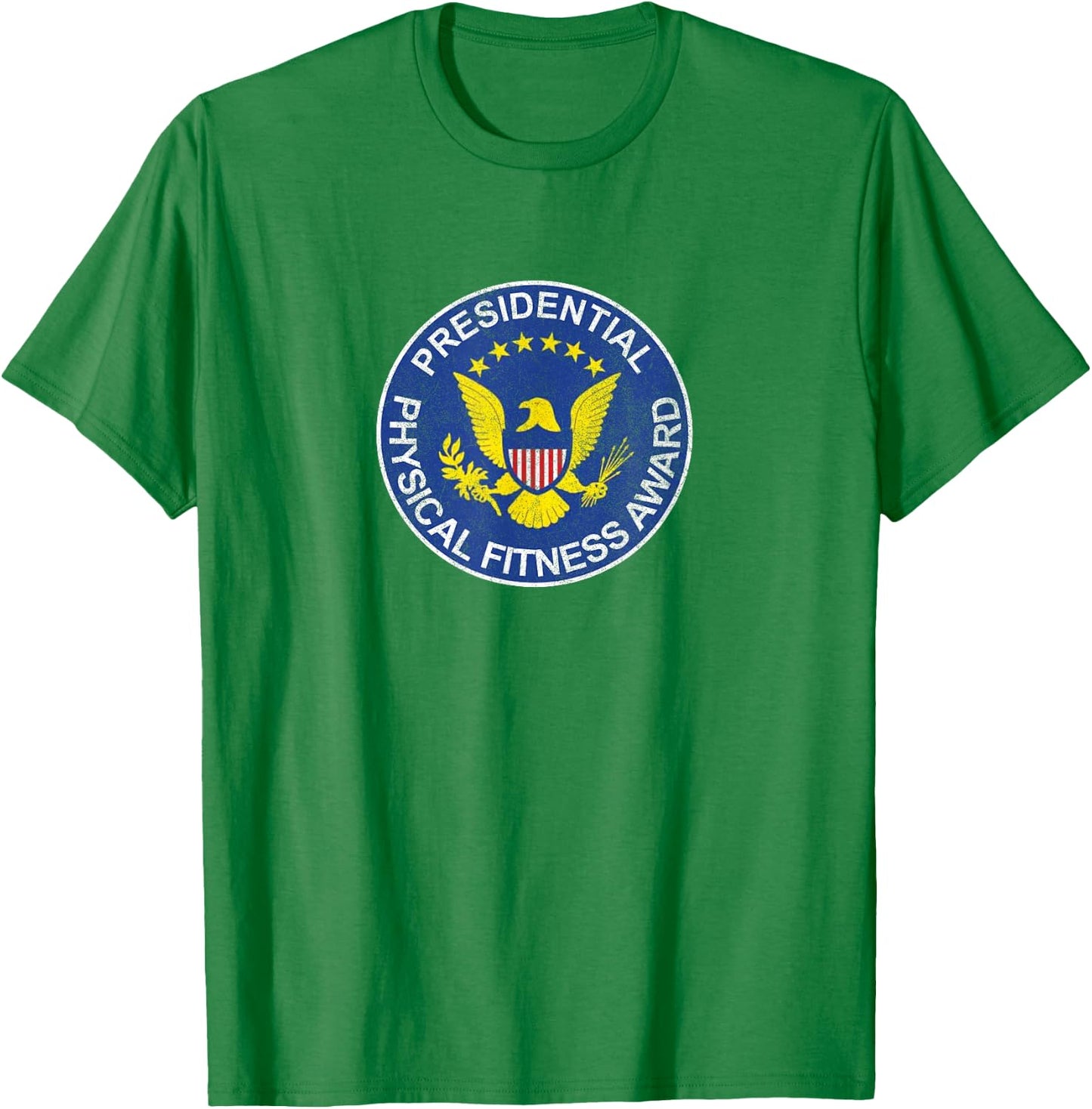 Presidential Physical Fitness Award Retro Old School Classic T-Shirt - T-Shirt | Irish Green