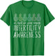 In April We Wear Orange Infertility Awareness Week 2024 IVF T-Shirt - T-Shirt | Irish Green