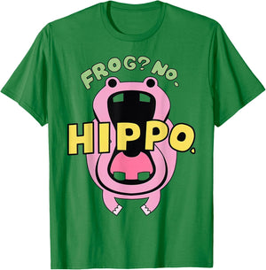 IT FROUG Tiger Frog No Hippo -Adults Classic Fit X-Small White Cotton Polyester Short Sleeve T-Shirt - T-Shirt | Irish Green