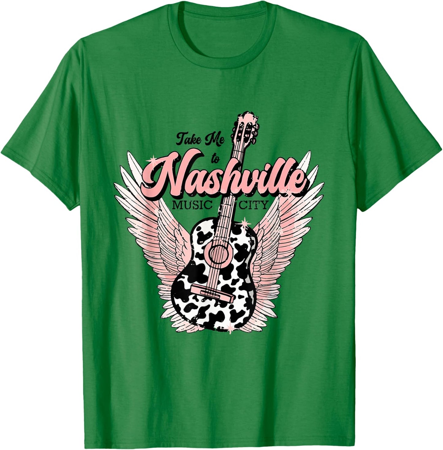 Take Me to Nashville - Nashville Tennessee T-Shirt - T-Shirt | Irish Green