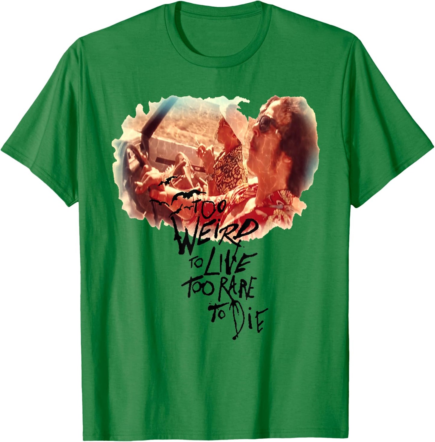 Fear and Gonzo Loathing 2.0 T-Shirt - T-Shirt | Irish Green
