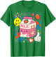 Kidcore Aesthetic Strawberry Milk Fabric Patches Decora Kei T-Shirt - T-Shirt | Irish Green