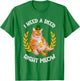I Need A Beer Right Meow - Saint Patrick's Day Beer Cat Men Women T-Shirt - T-Shirt | Irish Green