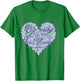 Proud Theatre Mom My Heart is on that Stage Floral T-Shirt - T-Shirt | Irish Green