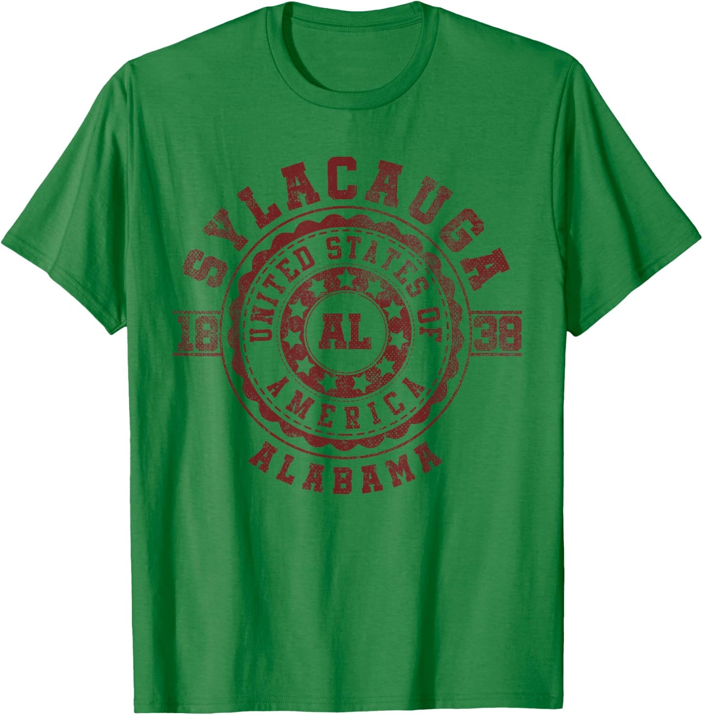 Sylacauga AL | Alabama | Vintage City Apparels T-Shirt - T-Shirt | Irish Green