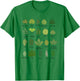 Different Types of Tree Leaves, Common Leaves, Nature Lovers T-Shirt - T-Shirt | Irish Green