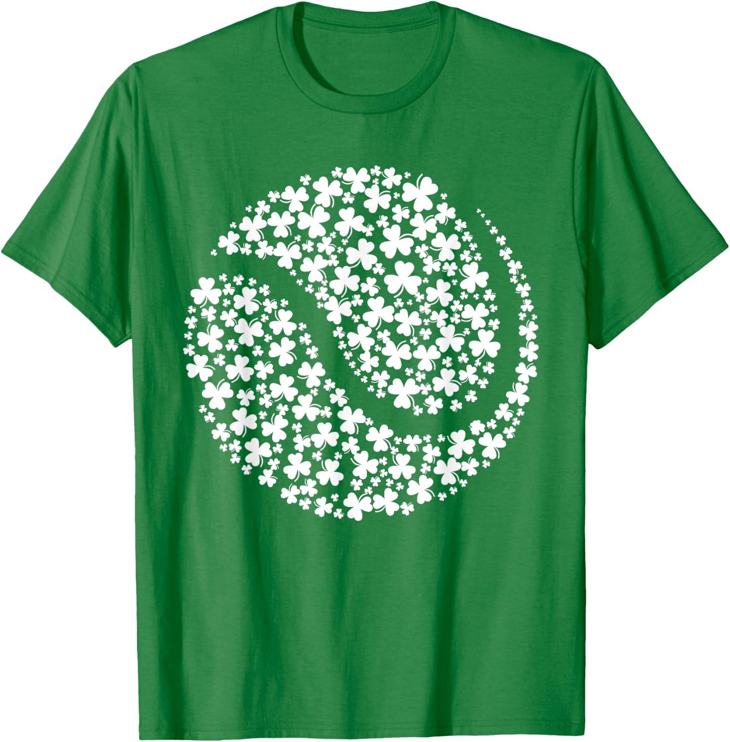 Funny Shamrock Tennis Ball St. Patrick's Day Irish Men Boys T-Shirt - T-Shirt | Irish Green