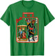 Steven Rhodes Holiday Fun with Krampus Retro Dark Humor T-Shirt - T-Shirt | Irish Green