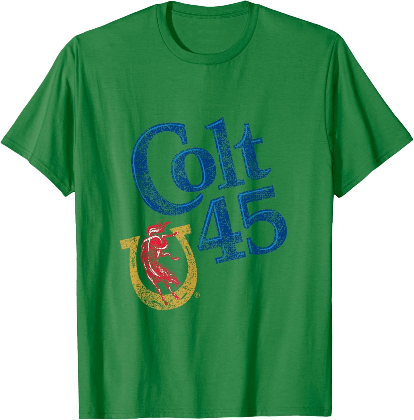 Colt 45 Beer Vintage Style - Logo T-Shirt - T-Shirt | Irish Green