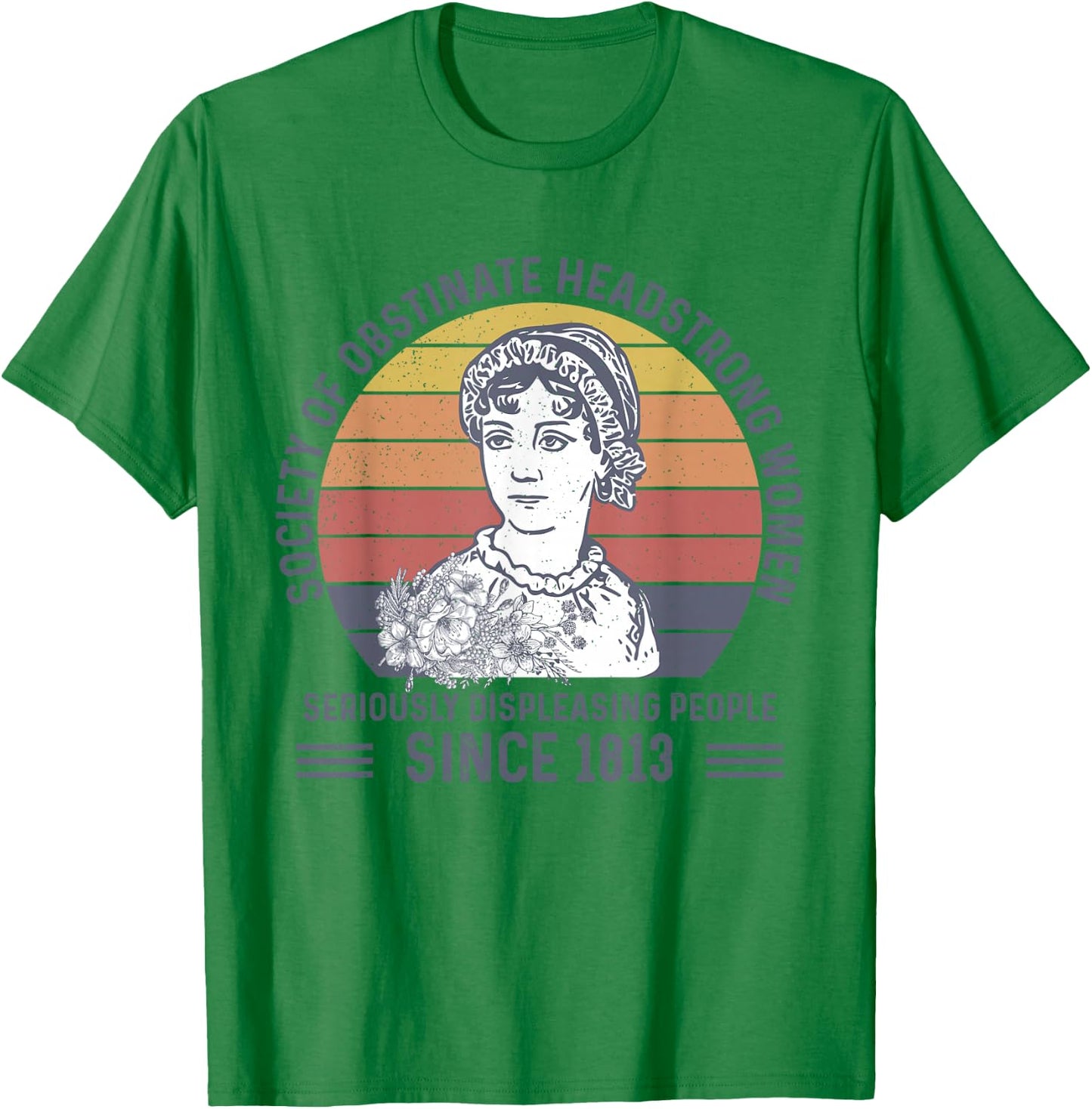Society Of Obstinate Headstrong Women Bookworm Novelist T-Shirt - T-Shirt | Irish Green