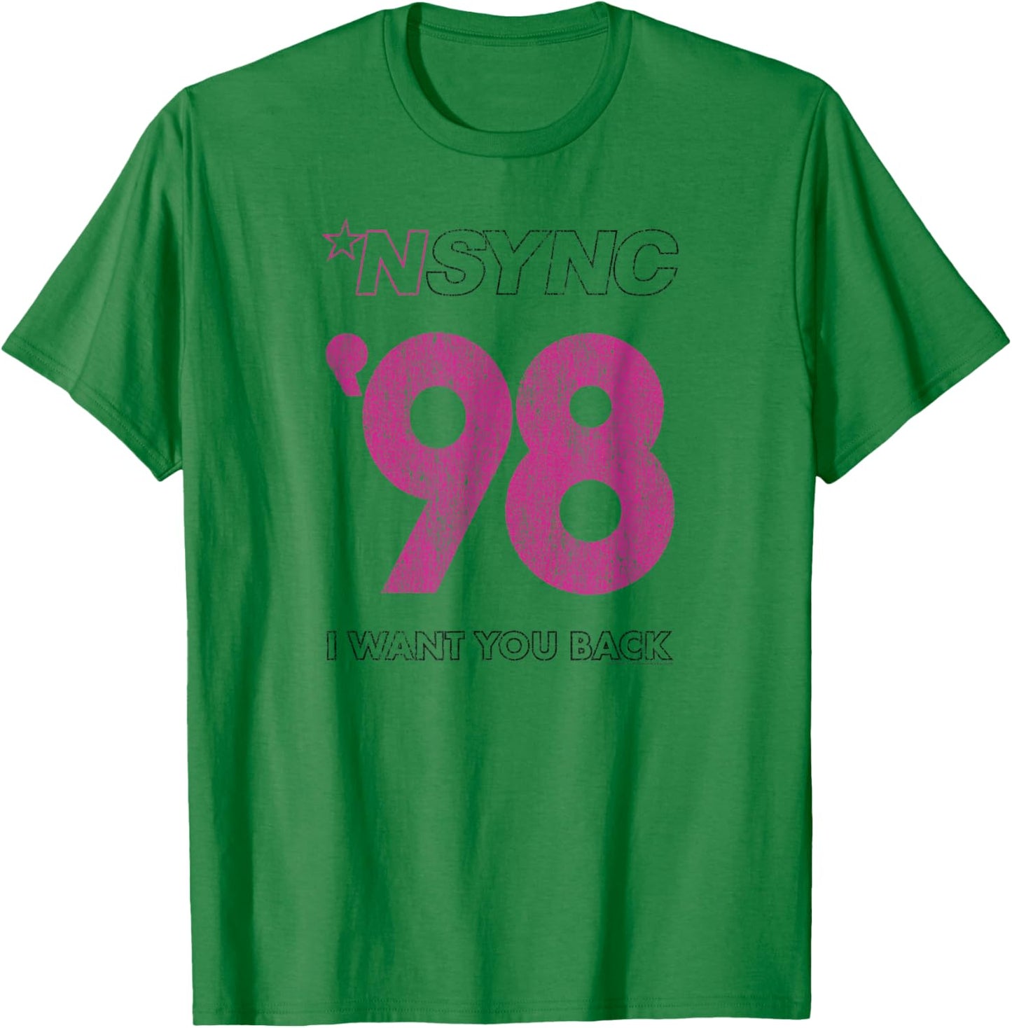 NSYNC Official All I Ever Wanted T-Shirt - T-Shirt | Irish Green